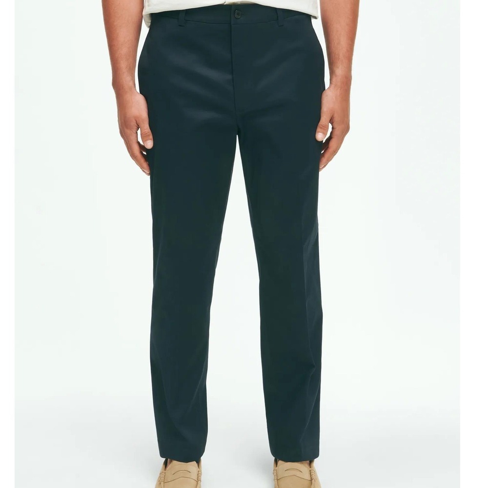 Brooks Brothers Lightweight Advantage Chino Dark Green 52x32 New With Tags